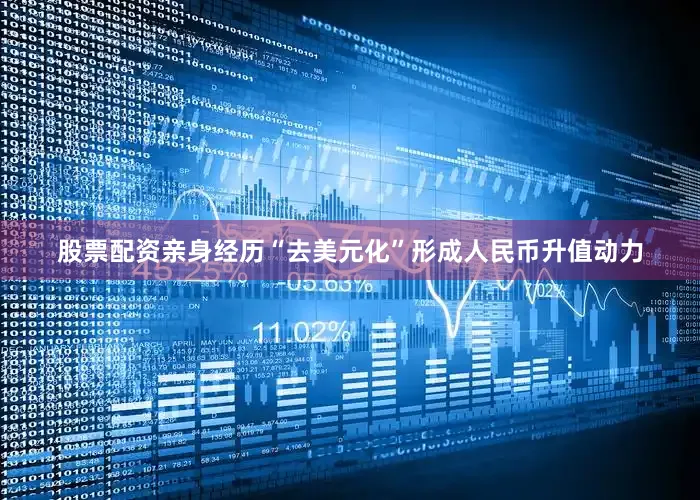 股票配资亲身经历“去美元化”形成人民币升值动力